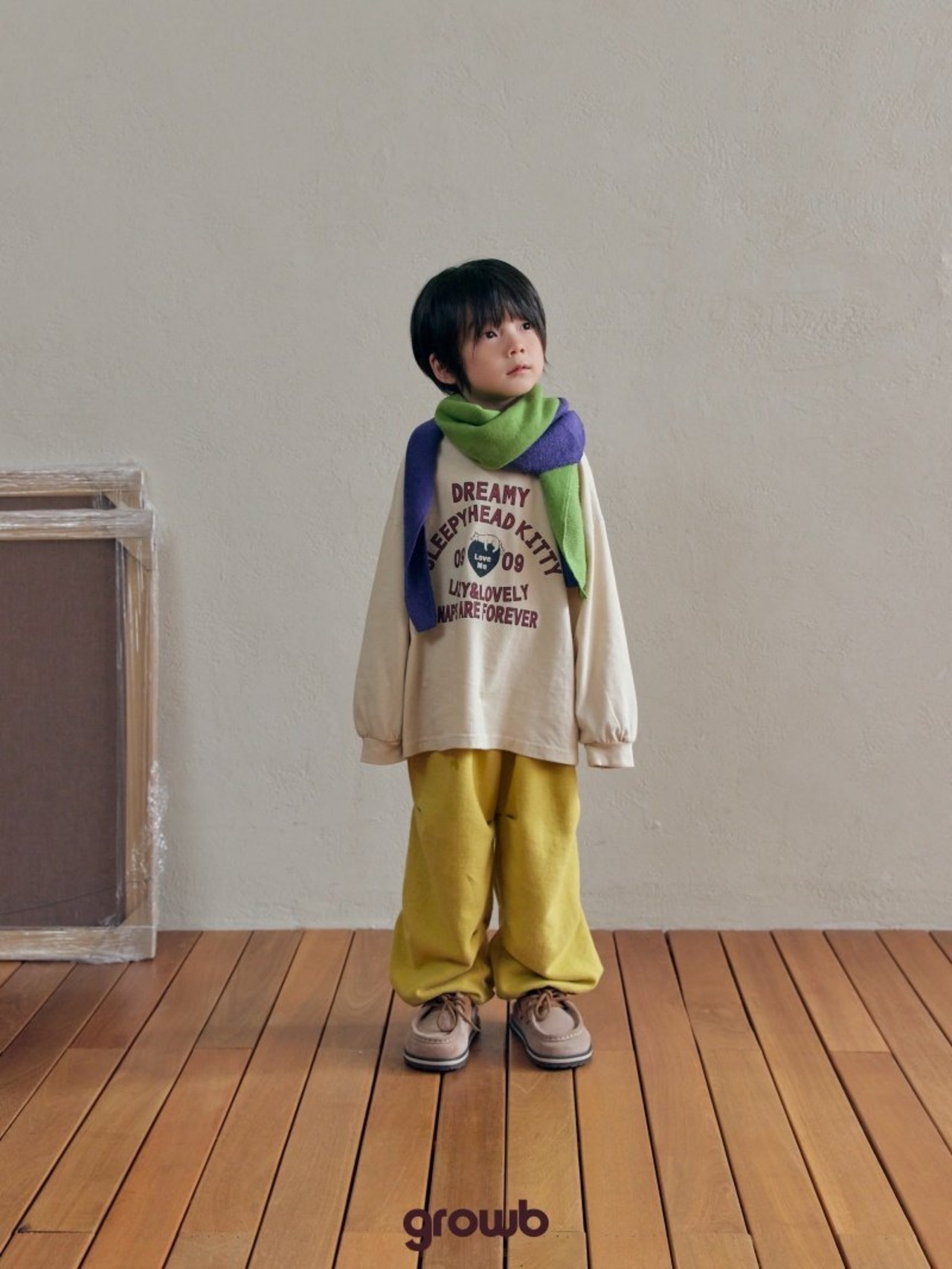 GROWB［取寄］Siatle scarf 26winter