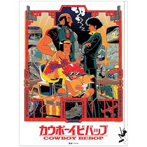 "Cowboy Bebop" poster by Utomaru