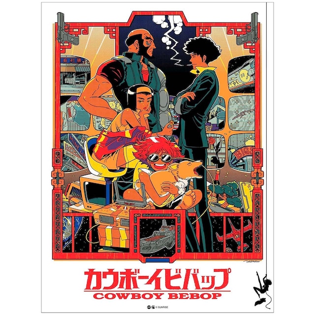 "Cowboy Bebop" poster by Utomaru