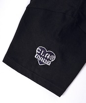 5ロゴプリントコンパクトTシャツ (BLACK) CQ-49005