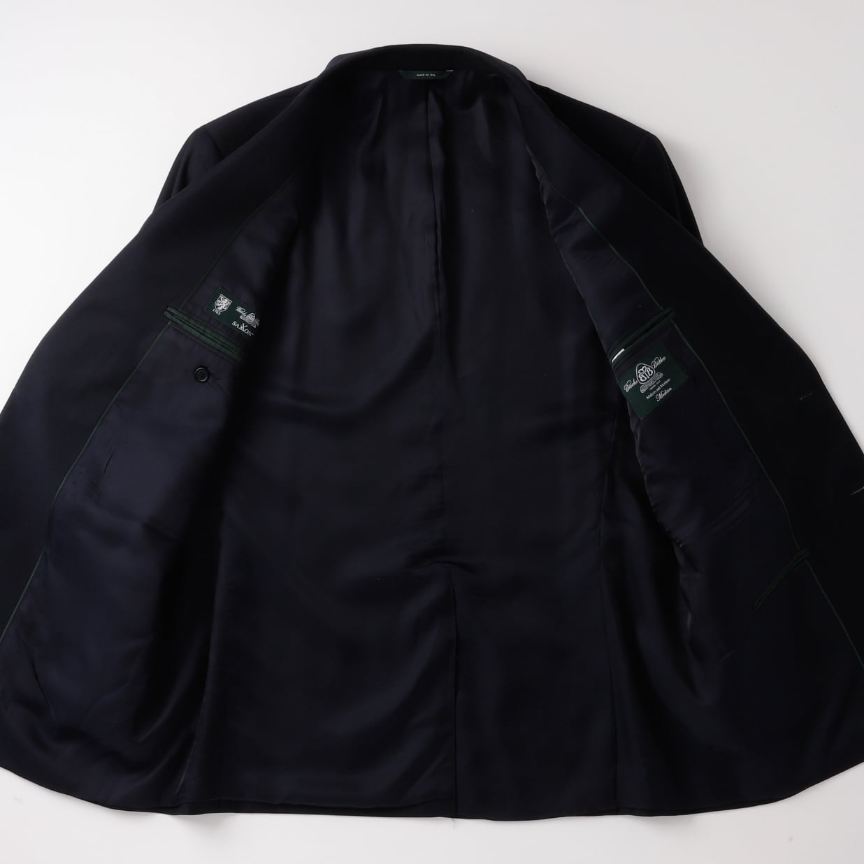 極美品】BROOKS BROTHERS SAXXON Navy blazer size44 Made in USA mint