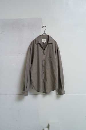 ZED "JAPANESE ANTIQUE COTTON BIG POCKET SHIRT"