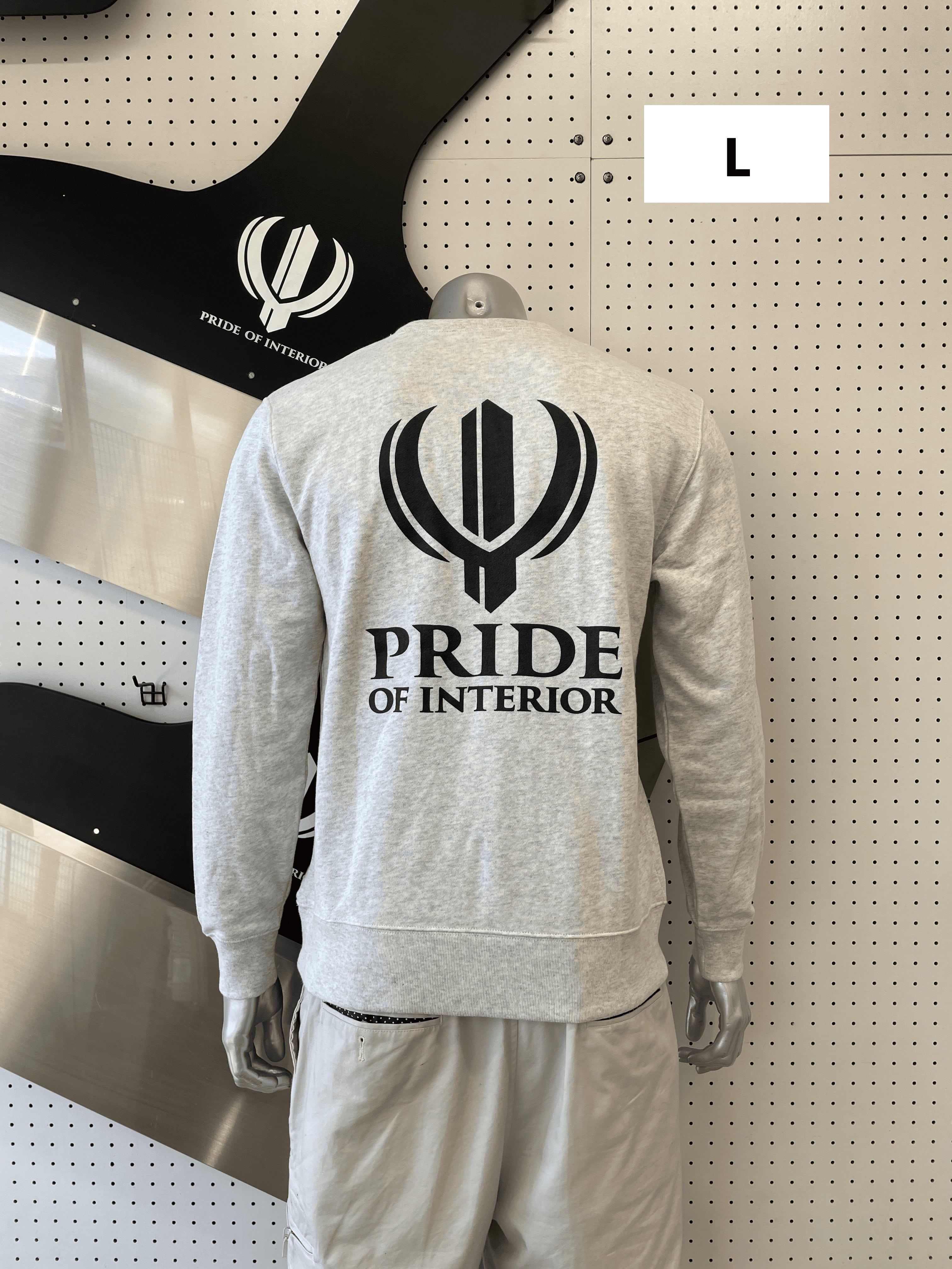 PRIDEOFINTERIOR 030-02 スウェットシャツ8.4オンス 色 PRIDEOFINTERIOR 030-02 スウェットシャツ8.4オンス 色