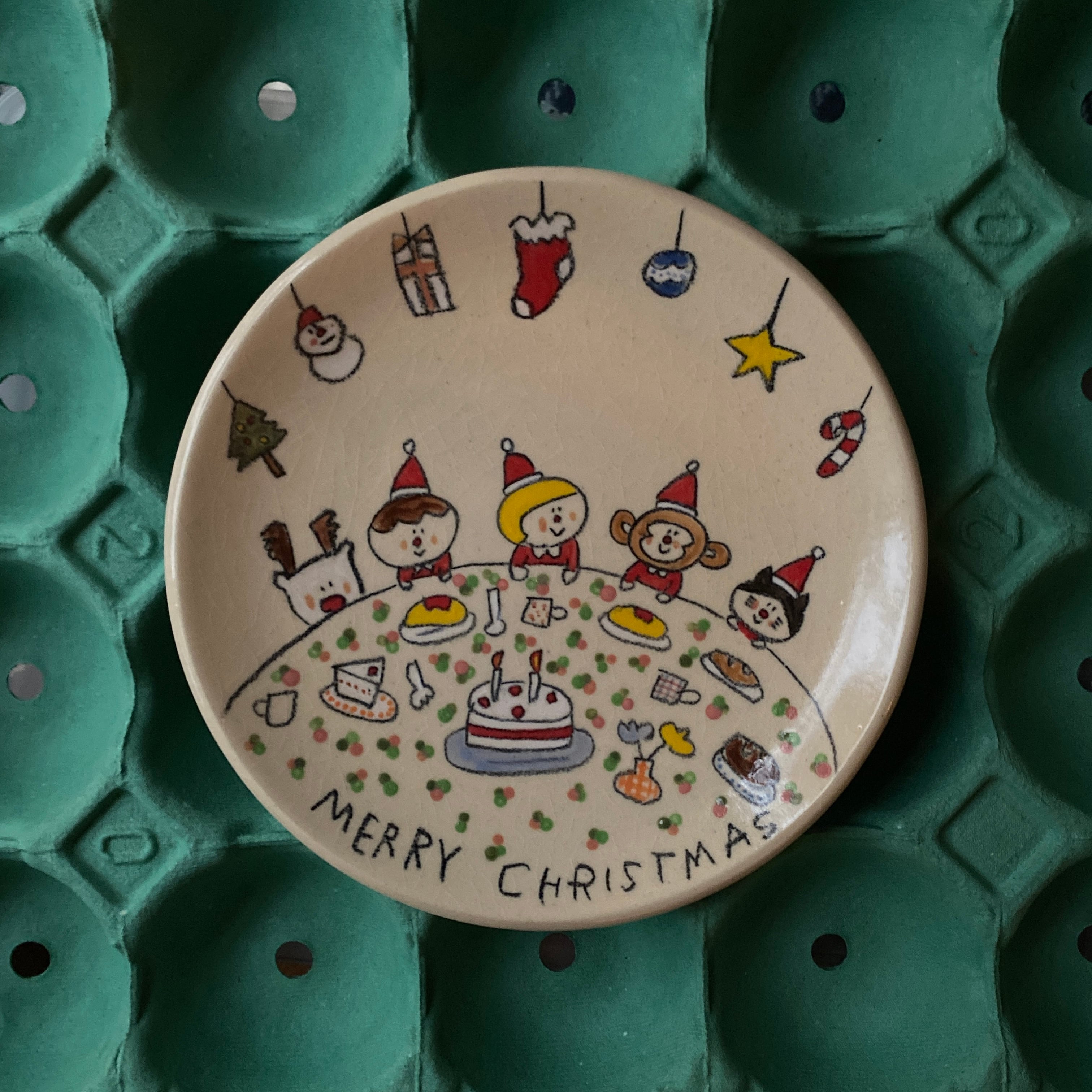 cosael（こさえる）さん 新年の小皿 2枚セット 陶芸作家こさえるのオンラインストア