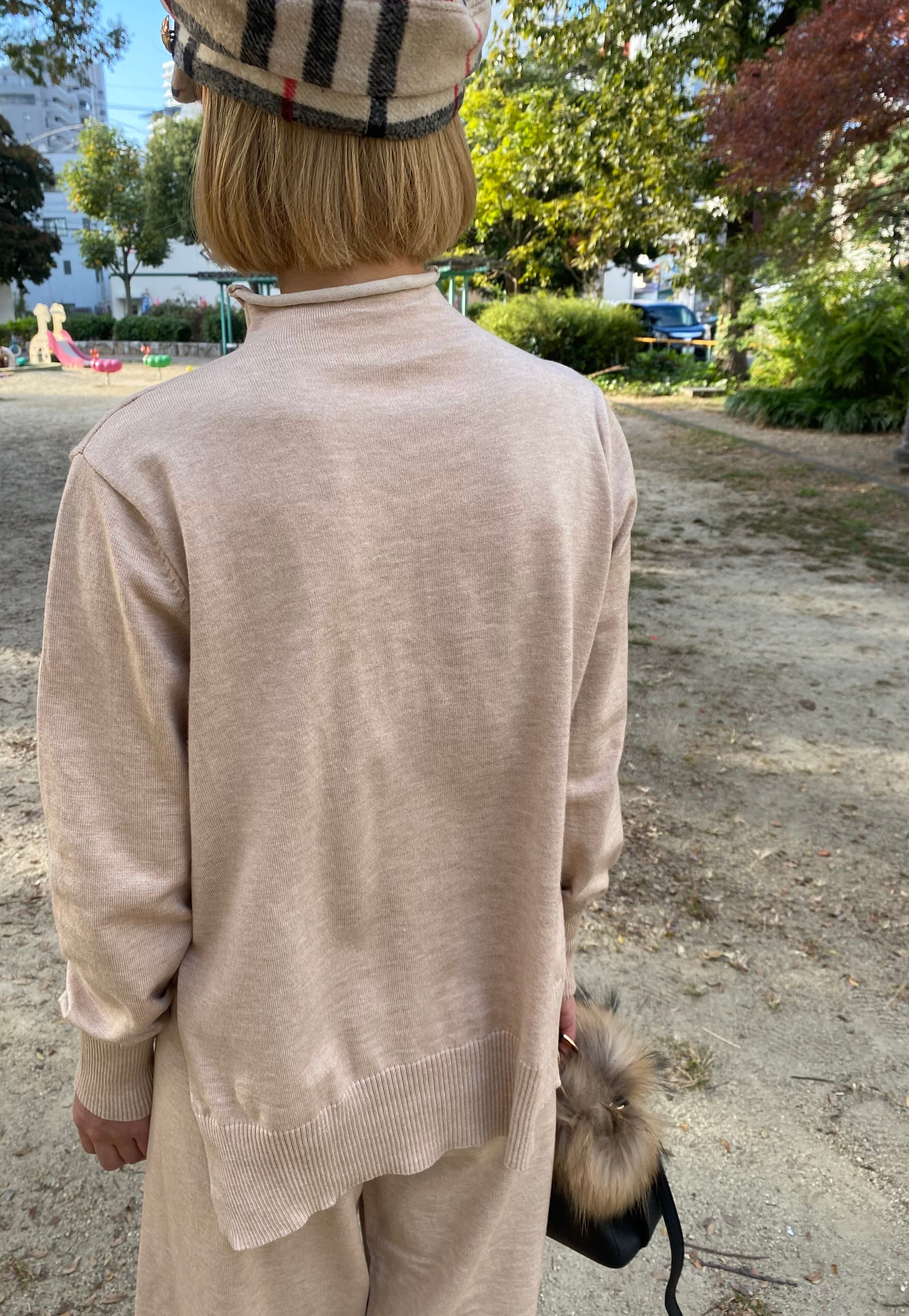 ニットセットアップ (ベージュ) | セレクトショップベリンダ