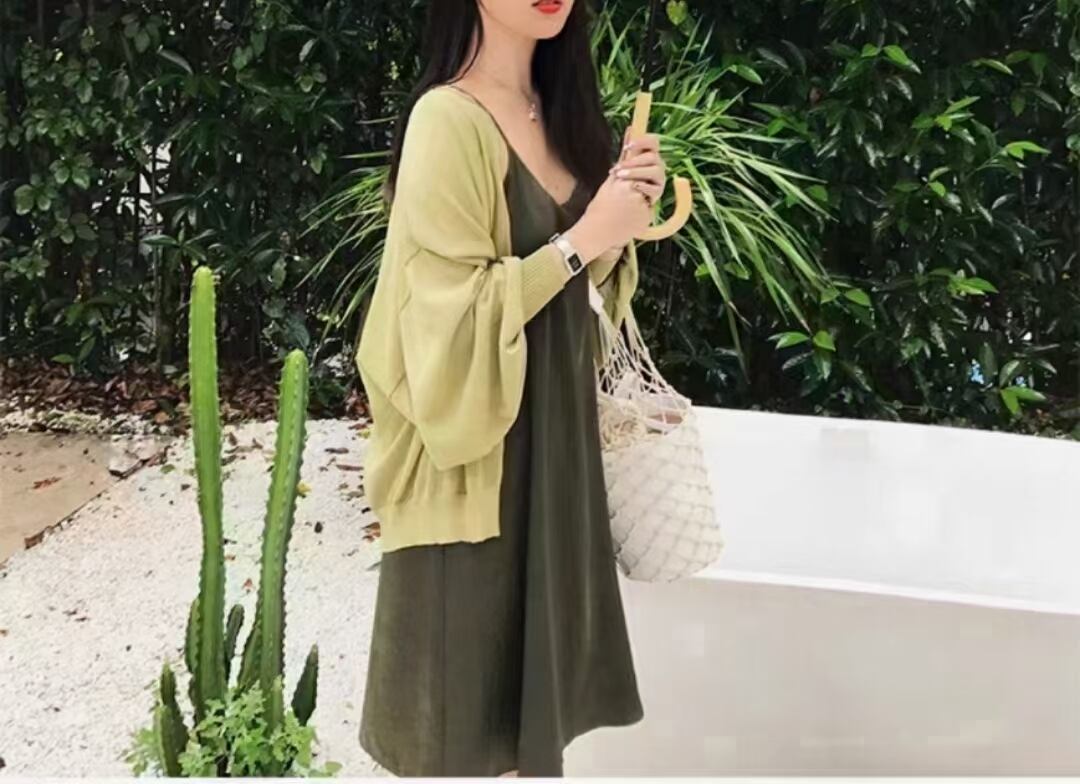 シアーショートカーディガン　AJ12541-9929