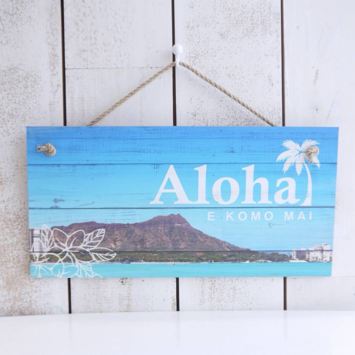 ☆ハワイ直輸入☆木製看板／North shore HALEIWA 看板／ノースショア