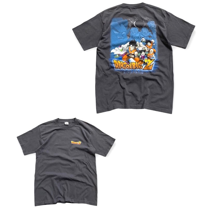 USA製 90年代 size：L【 DRAGONBALL Z 】ドラゴンボール Z 両面プリントTシャツ アニメ 灰 グレー 古着 古着屋 高円寺  ビンテージ AL/1