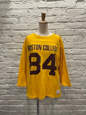 80年代 Champion "BOSTON COLLEGE" フットボールTシャツ USA製