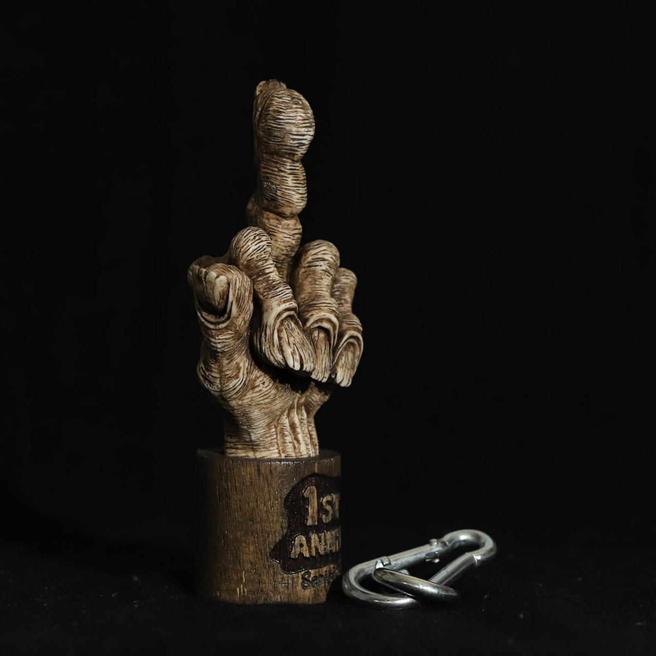 [1周年記念・数量限定] "1st Anniv" SUPER BIG KEYHOLDER - serial.01/BROWN