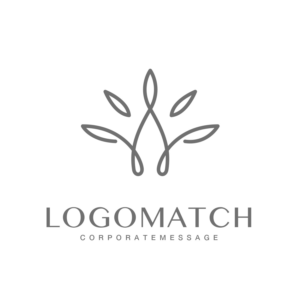 自然との調和のロゴ