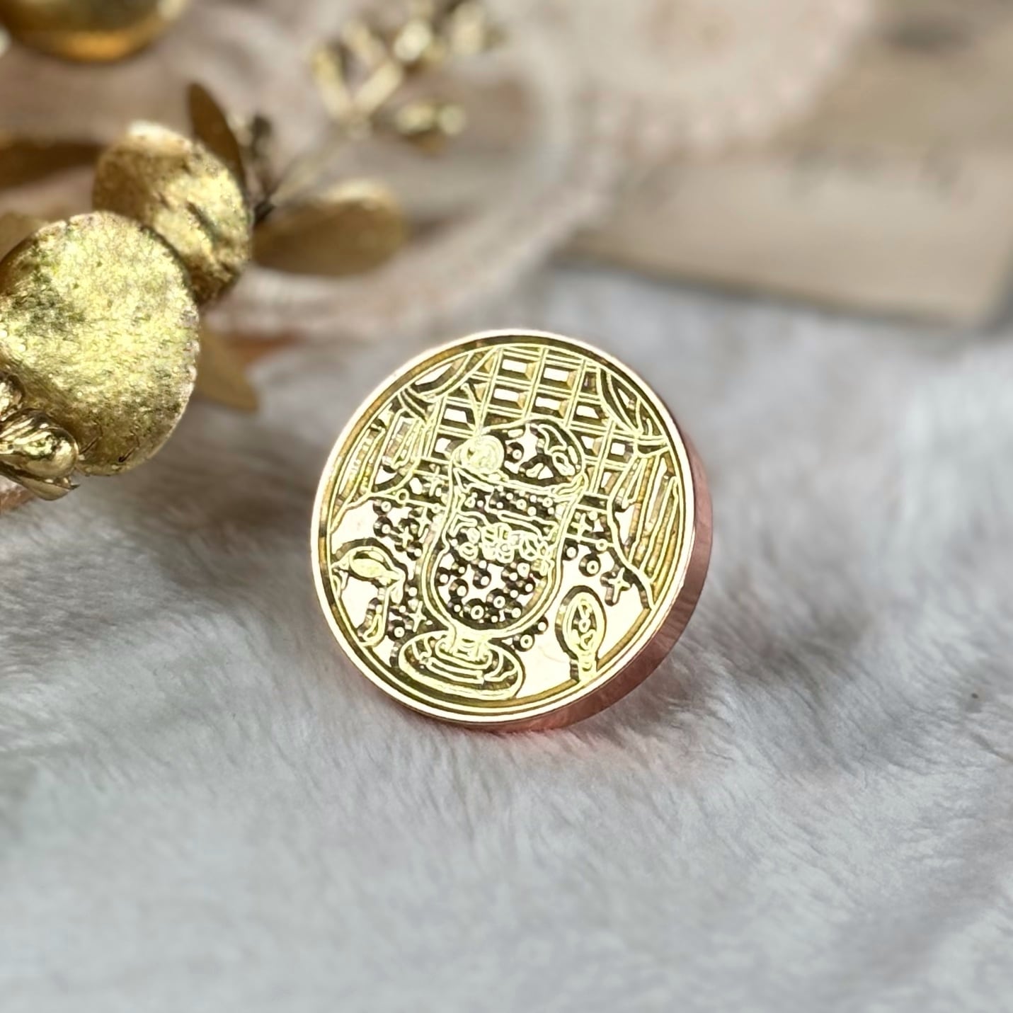 30mm】喫茶店メロンソーダ 【ヘッド色:ローズゴールド】#SWH