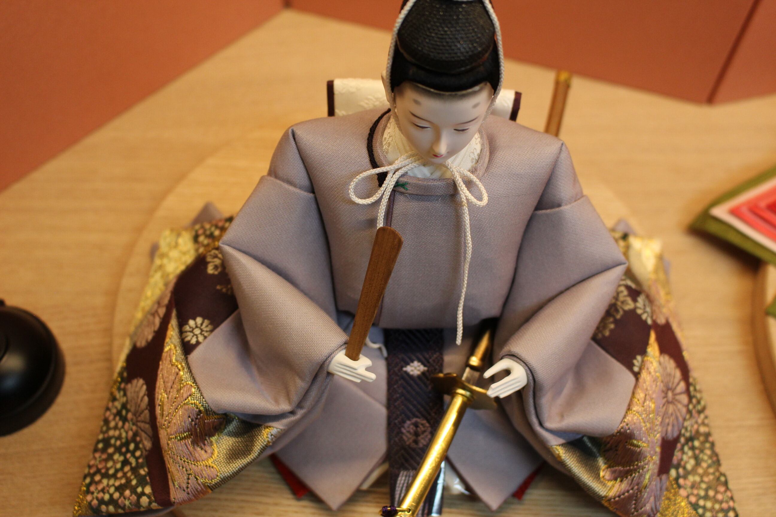 雛人形 courage／勇気 清水久遊 三五親王「切嵌」cocoroシリーズ