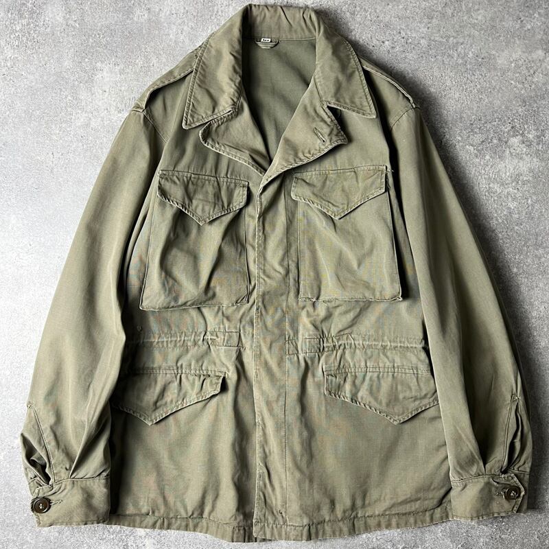40s 47年製 US ARMY 米軍実物 M-43 フィールド ジャケット 34R / 40