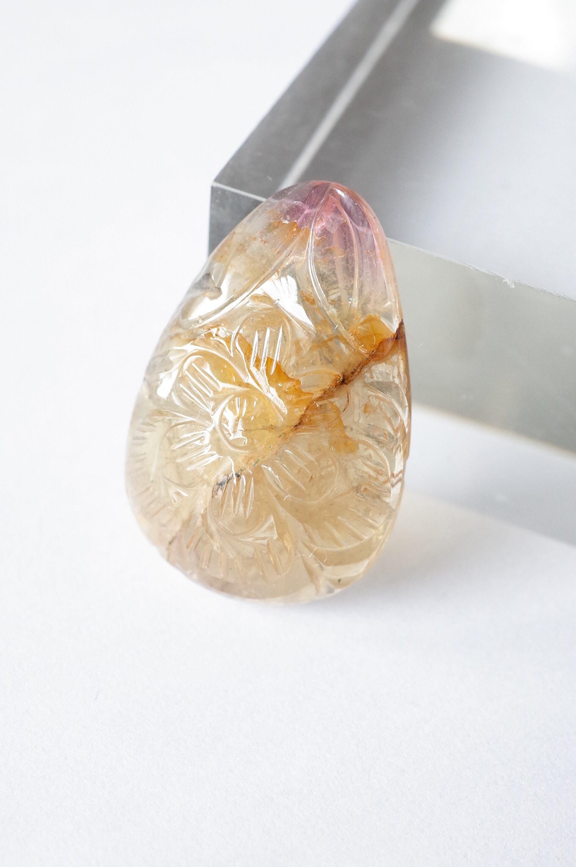 カービング - トルマリン - CV002