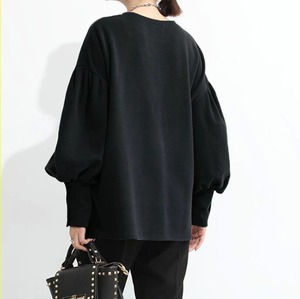 ラスティック・ブルーム　バルーンスリーブプルオーバー　M25116