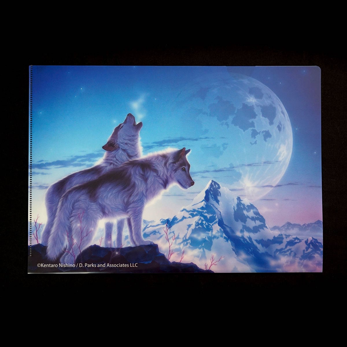 クリアファイル「オオカミ2」 | 西野健太郎アートショップ
