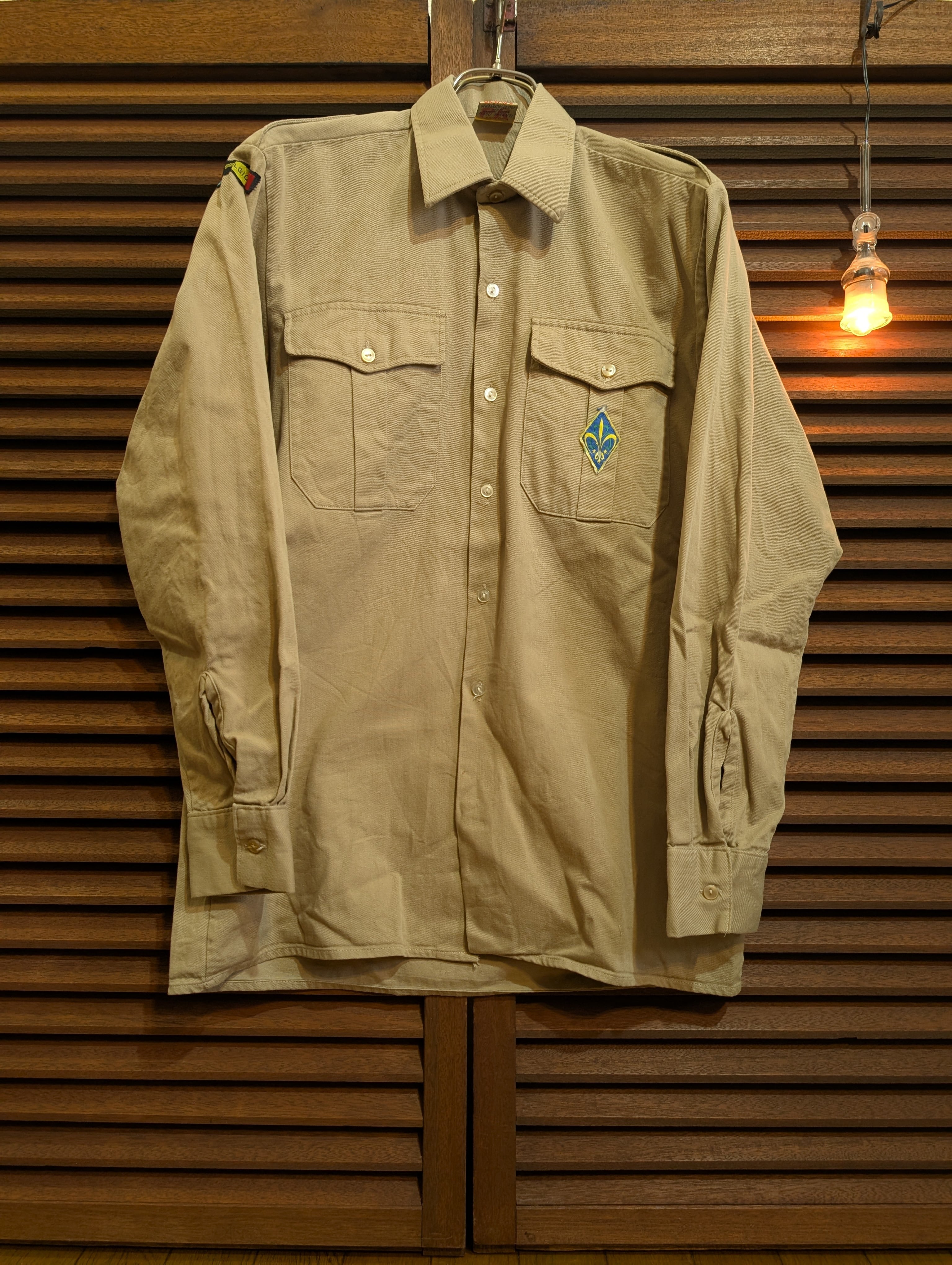 Belgium GEVACO BoyScouts Shirt Beige