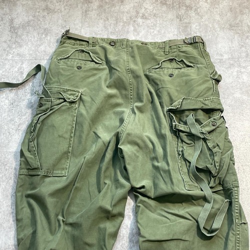 60-70s アメリカ軍 実物 M51 フィールドパンツ L-M w35 詳細写真12