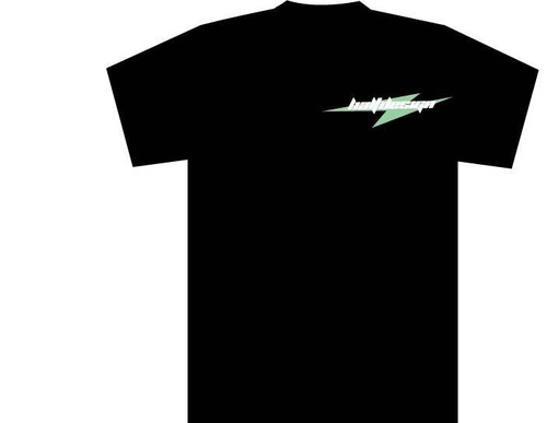 Tシャツ / Halt Logo Tee BLACK × WHITE and GREEN LOGO /  綿100%