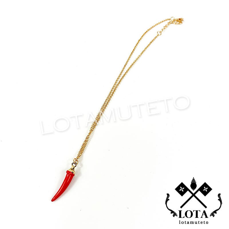 イタリア/ナポリの幸運を呼ぶお守りコルネット・ロッソ(コルノ・ロッソ