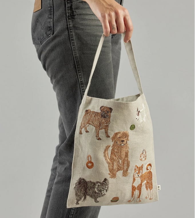 CORAL&TUSK [Dogs and Toys Tote]犬とおもちゃトートバッグ (コーラル・アンド・タスク) | moncoeur  powered by BASE
