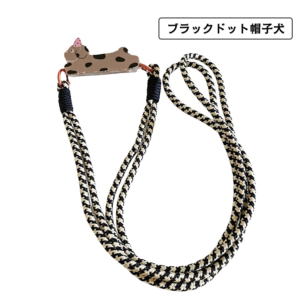 Z38 . 猫＆犬デザインが超かわいい！長さ調節可能（7〜11cm・厚さ1cm