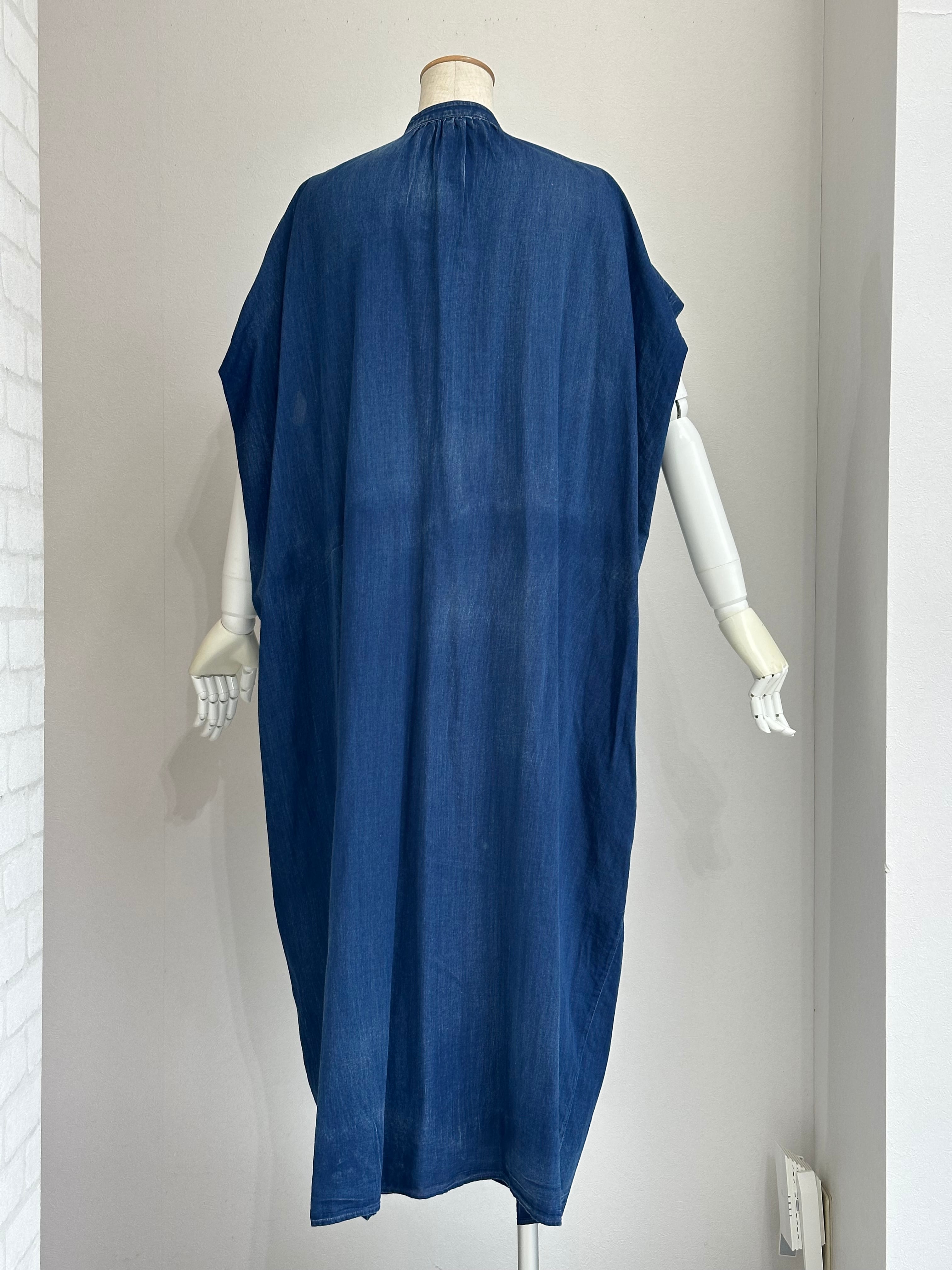 シアーデニムロングシャツワンピース 626104 PASSIONE | BlueOnion