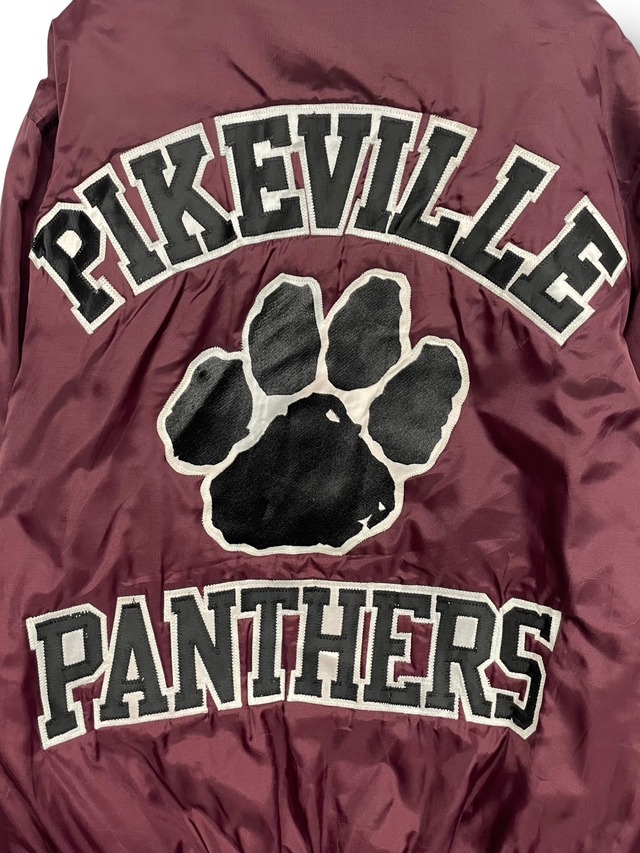 “PIKEVILLE PANTHERS” Team Wappen Nylon Stadium Jacket RENGA CLOTHING