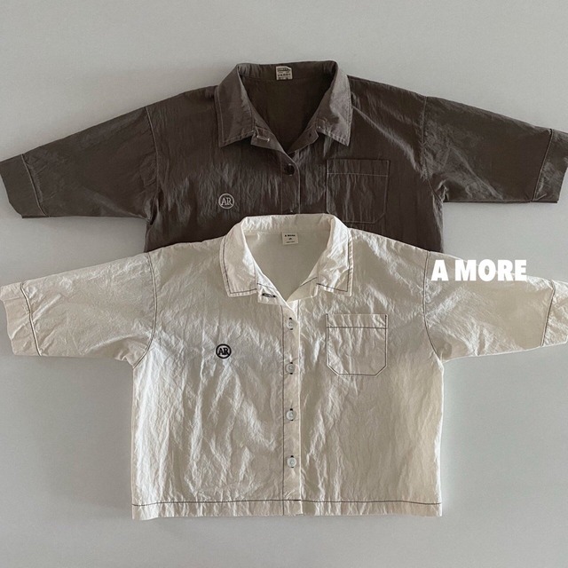 amore / stitch shirt 【for kids , jr】
