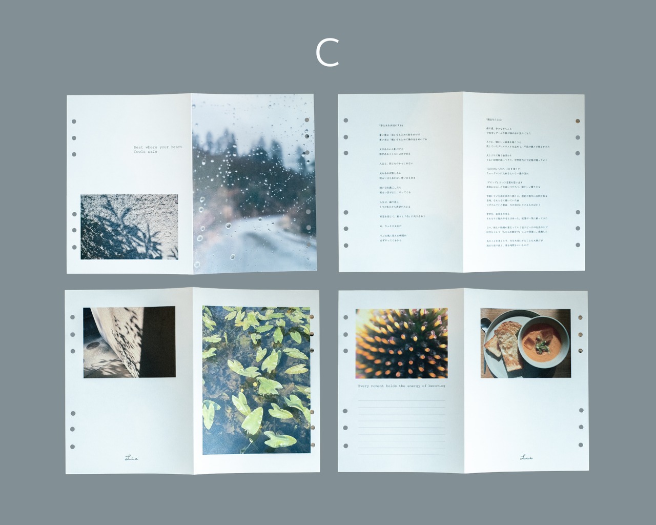 kome-kami バインダーセット【ライト】