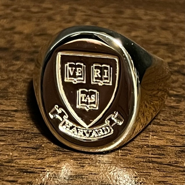 VINTAGE TIFFANY & CO. Harvard University 14K Gold College Ring | ヴィンテージ ティファニー ハーバード ユニバーシティ 14K ゴールド カレッジ リング