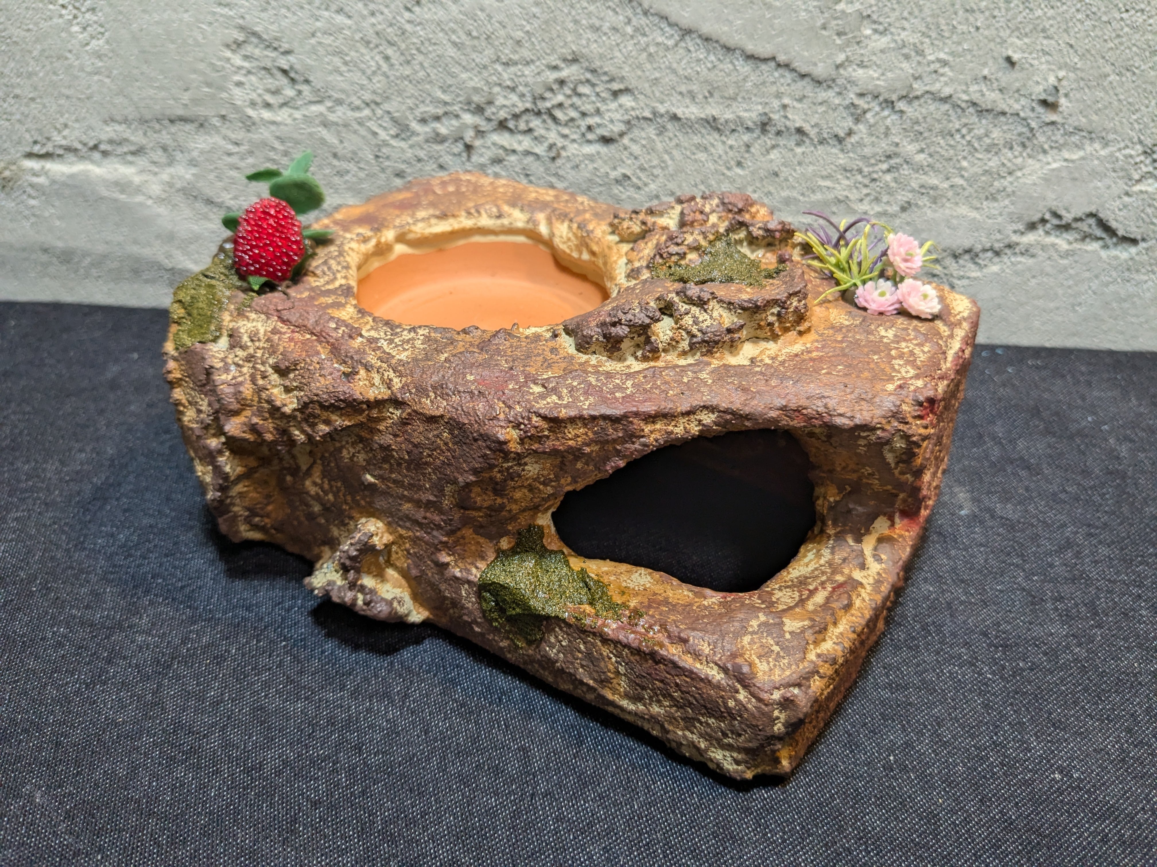 爬虫類用造形アート ともえ屋