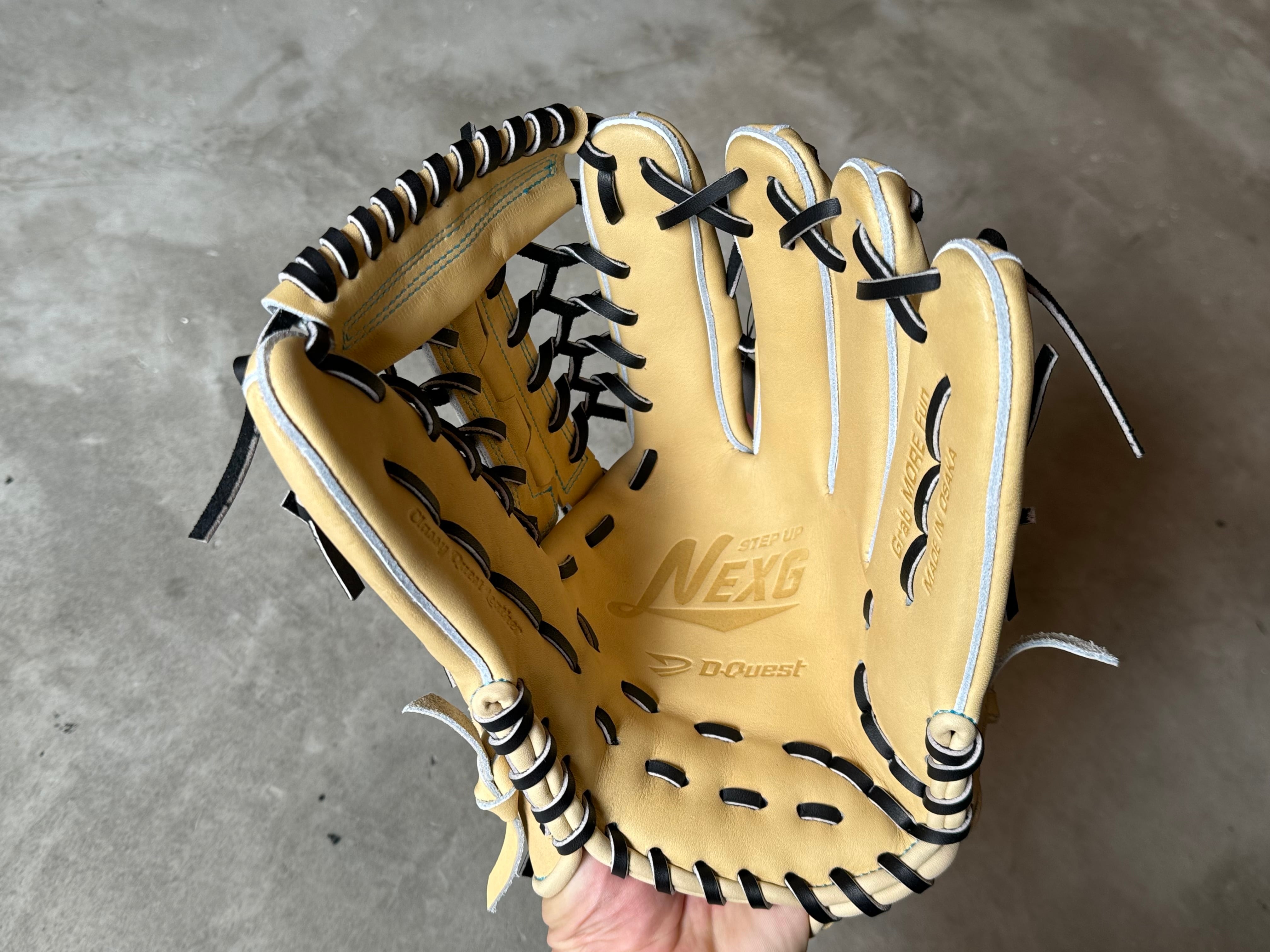 ディークエスト 硬式 オリジナルオーダーミット STEP UP NEXG 捕手用 D