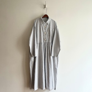 C71307 【Rachel】Dobby Stripe Country Dress