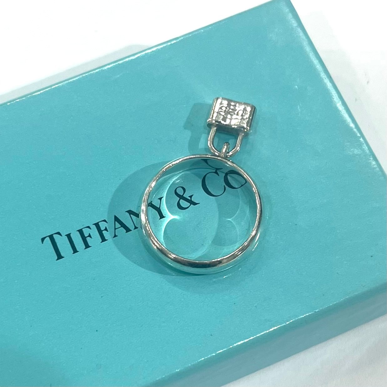 希少【TIFFANY&CO.】【13.5号】 2691 カデナロック指輪 スターリング