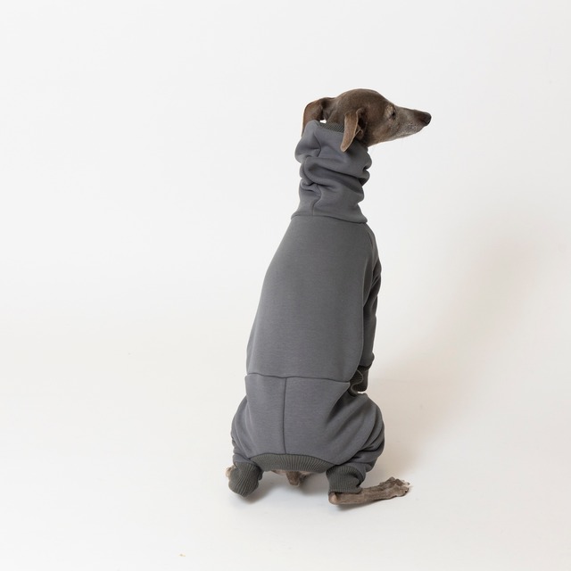 シルキーボンバーヒートロンパース　gray / イタグレ服