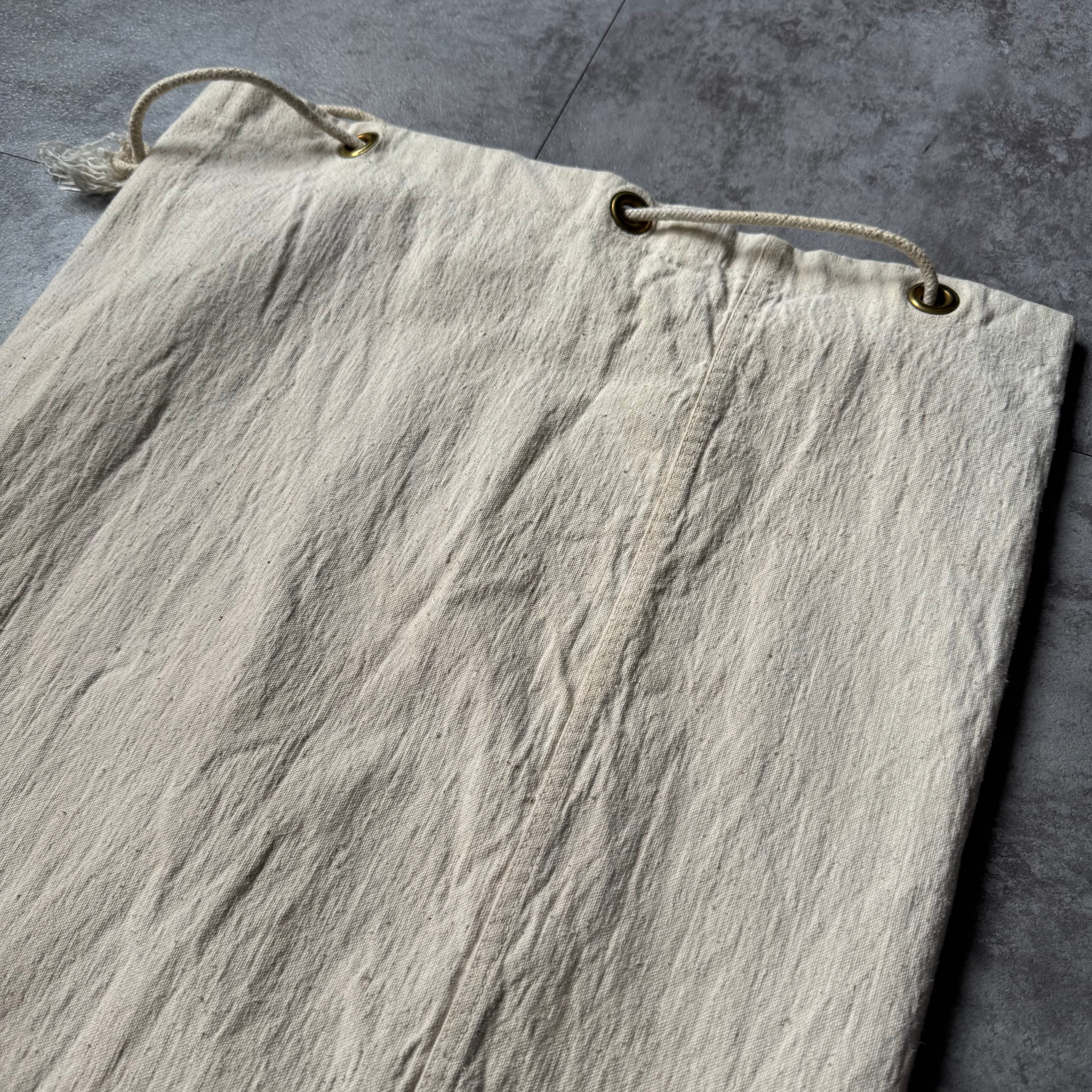 1940's〜 US Vintage Cotton Canvas Laundry Bag / 40年代