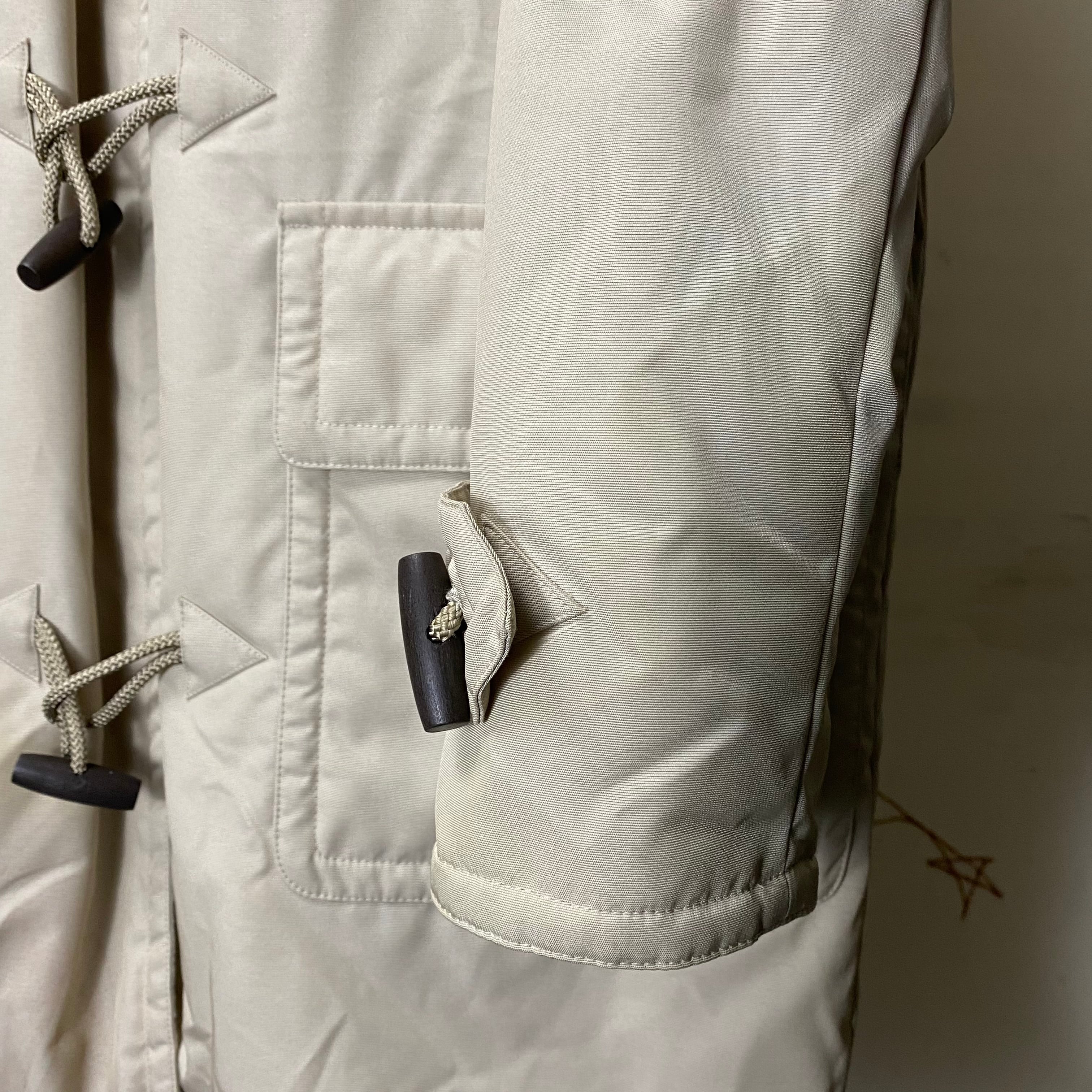 vintage HERMES nylon duffle coat | NOIR ONLINE