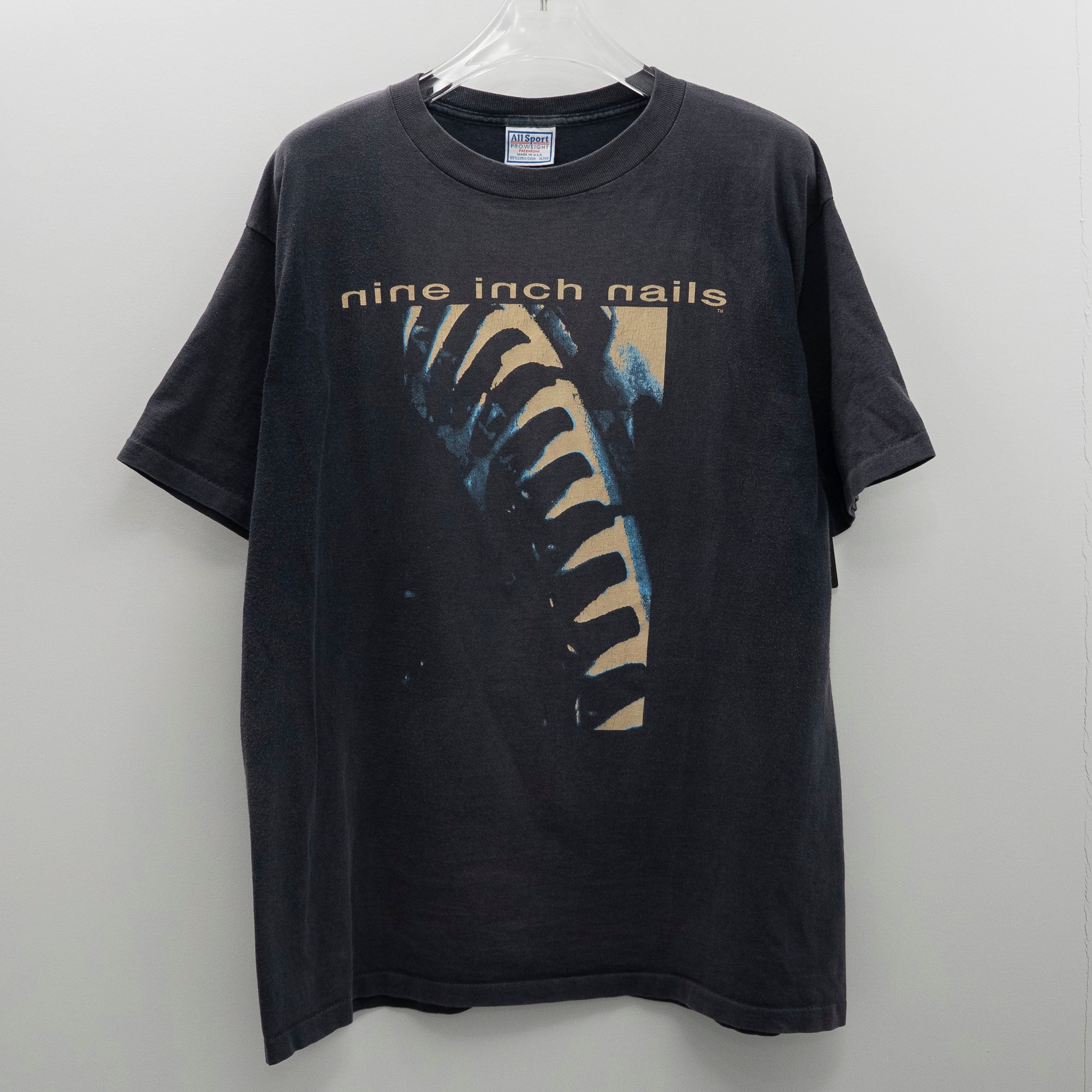 90sナインインチネイルズ ヴィンテージTシャツXL All Sportタグ Nine