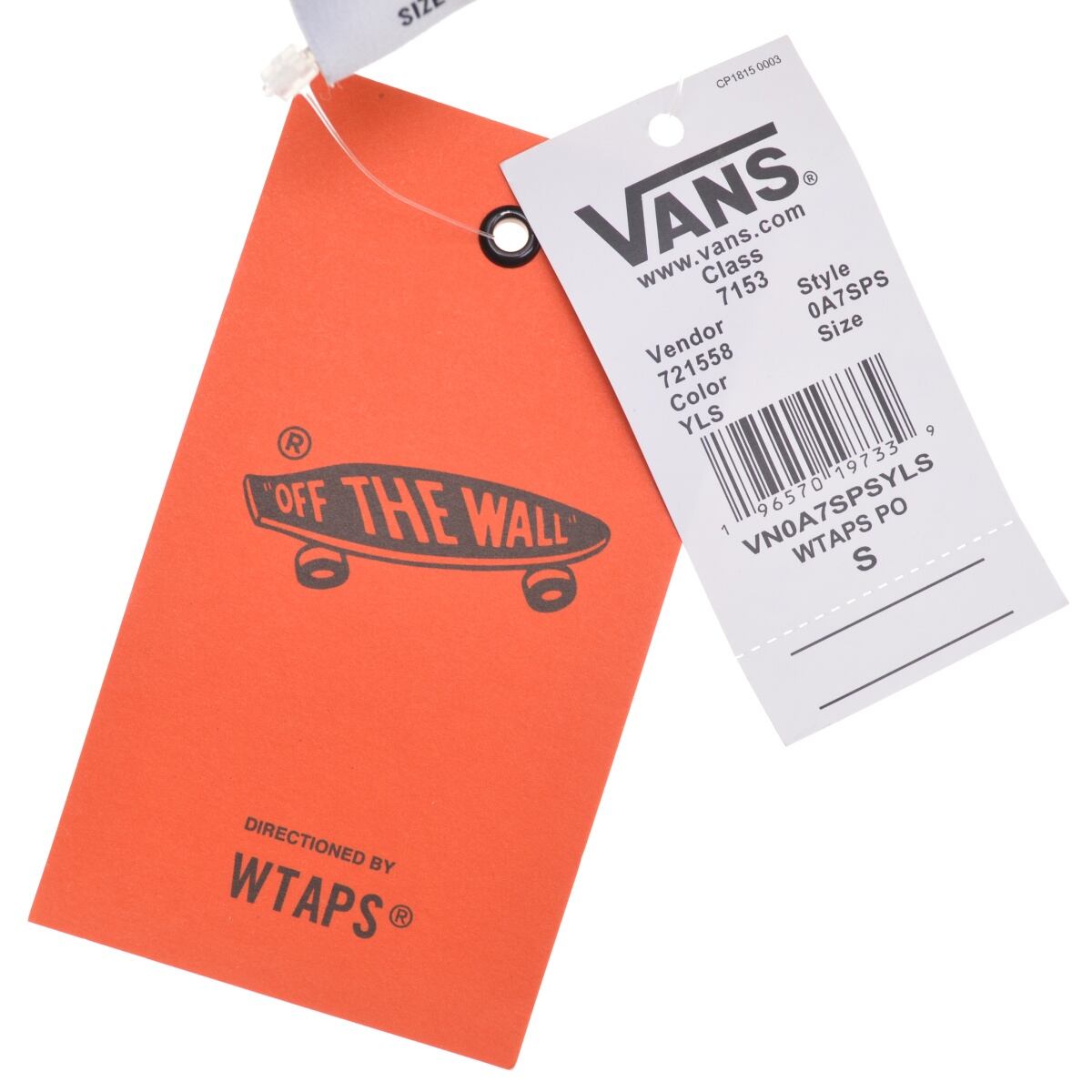 WTAPS×VANS 22AW ALPS HOODY パーカー