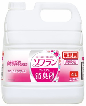 【在庫処分】【業務用 大容量】 ソフラン プレミアム消臭 フローラルアロマの香り 4L 詰め替え 液体 柔軟剤 部屋干し 抗菌 消臭