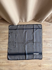 geometric stripe silk scarf-5153-8