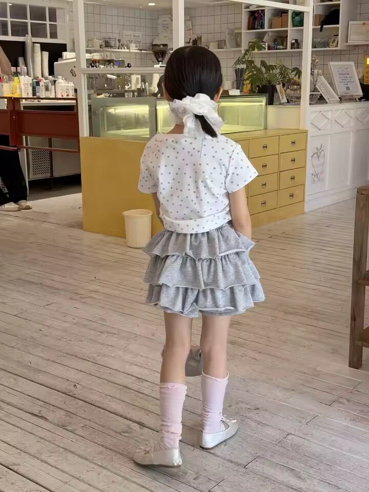 スウェットティアードミニスカート