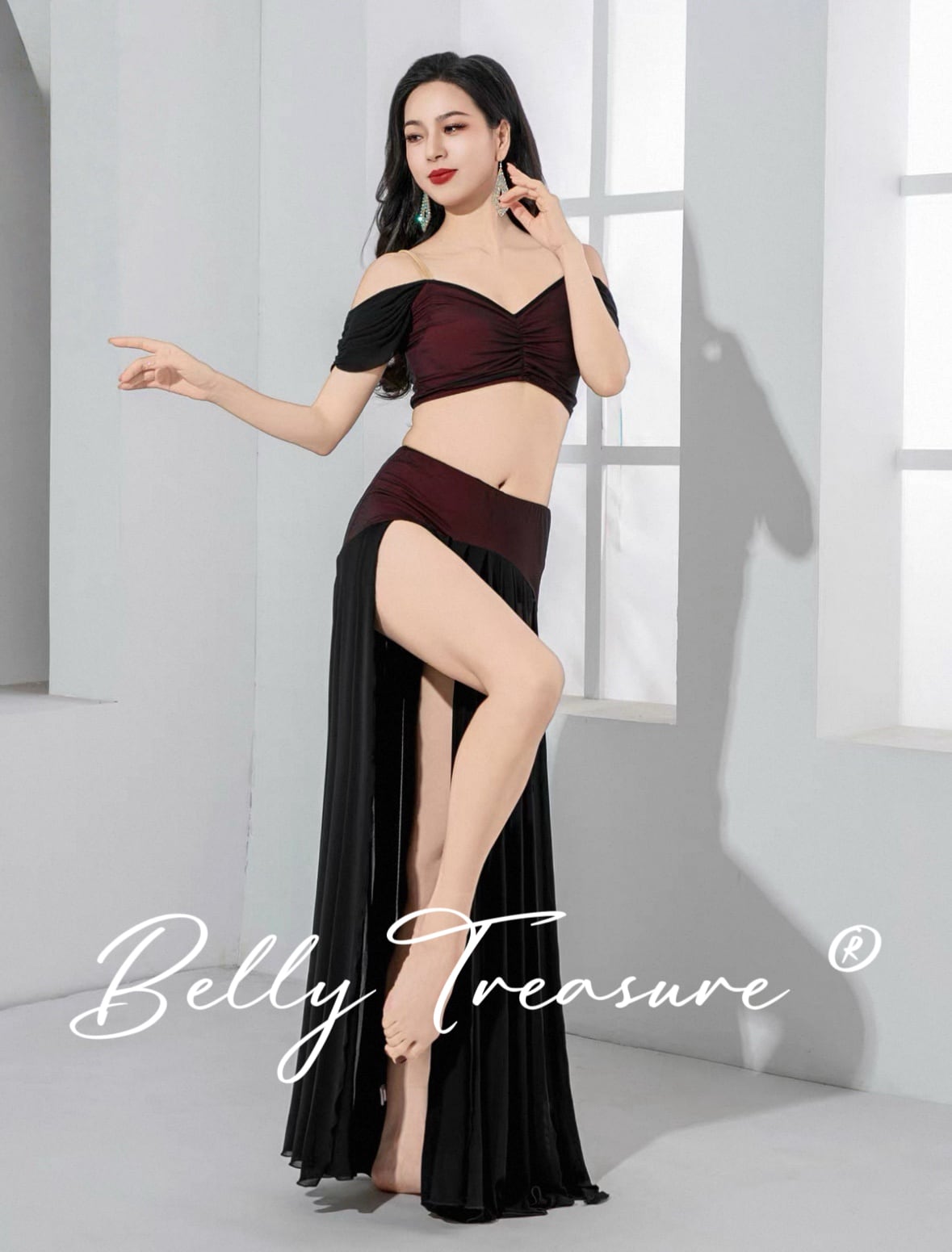 ベリーダンス クチベルト ベリーダンス レッスンウェア QCZW ZM533 202509 | Belly Treasure®︎