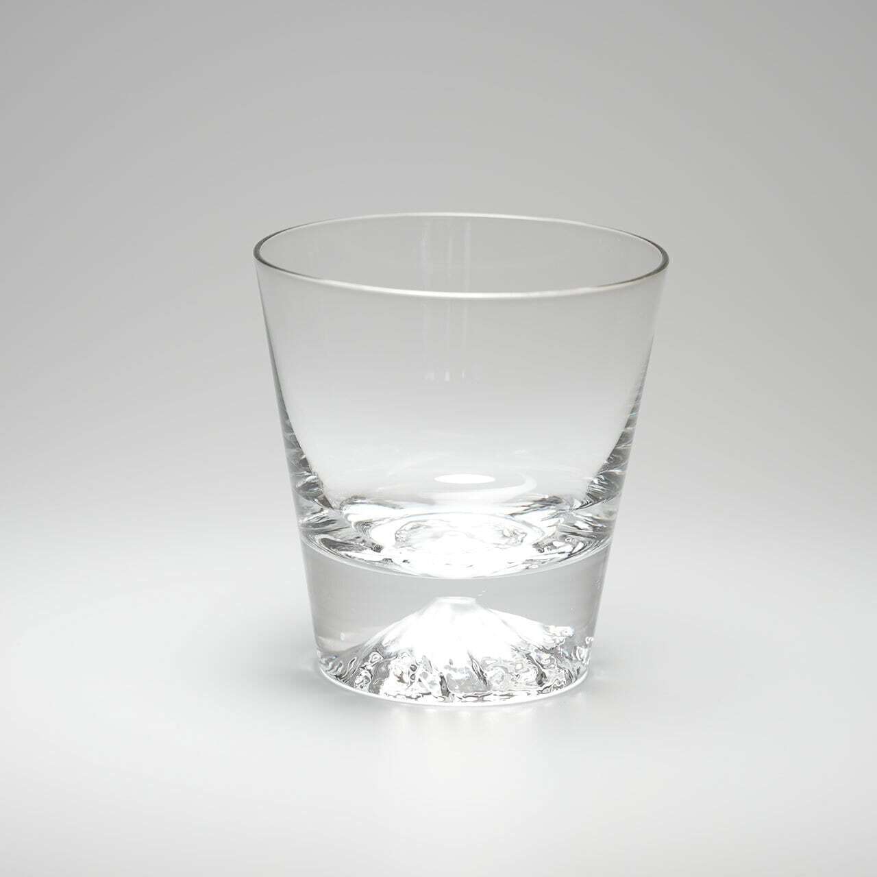 江戸硝子》富士山グラス・ロックグラス（270ml）木箱入り| 田島硝子