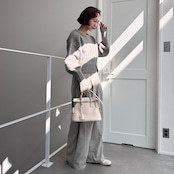 MIXカラー2wayジップCD/グレーmix