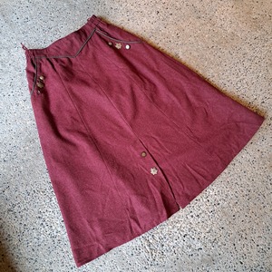 チロリアンウール混スカート used [211083]