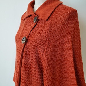 【USED】groveポンチョ可愛いオシャレ　　美品