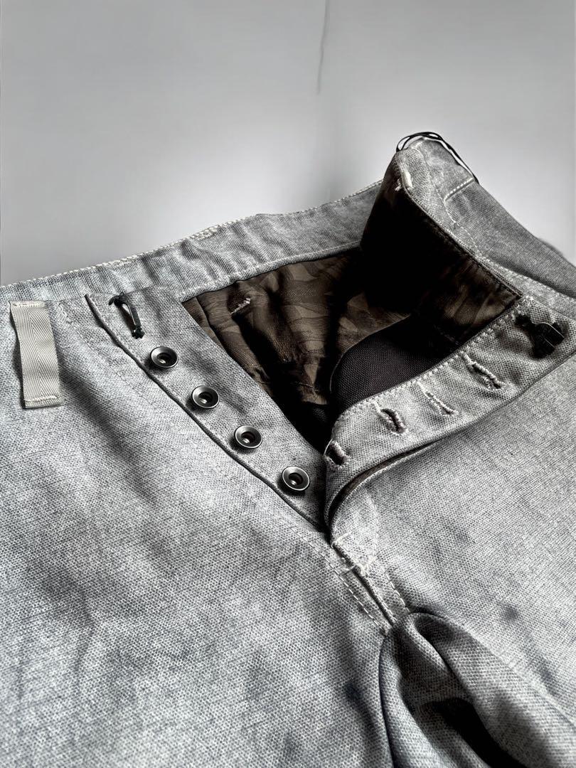 DEVOA - Anatomical Drop Crotch Denim Pants | Atelier Accord